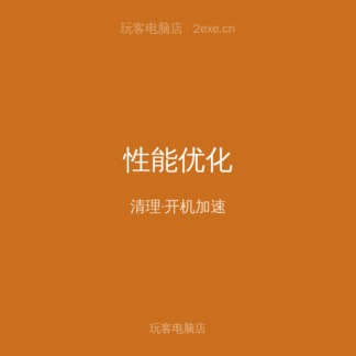 电脑性能优化服务